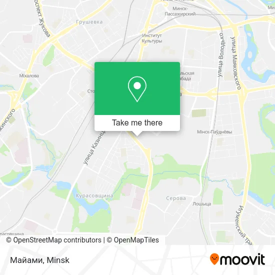 Майами map
