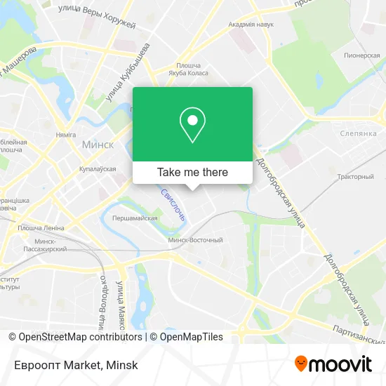 Евроопт Market map