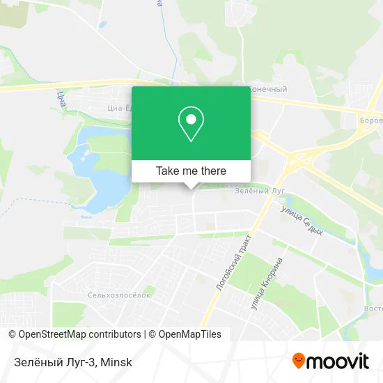 Зелёный Луг-3 map