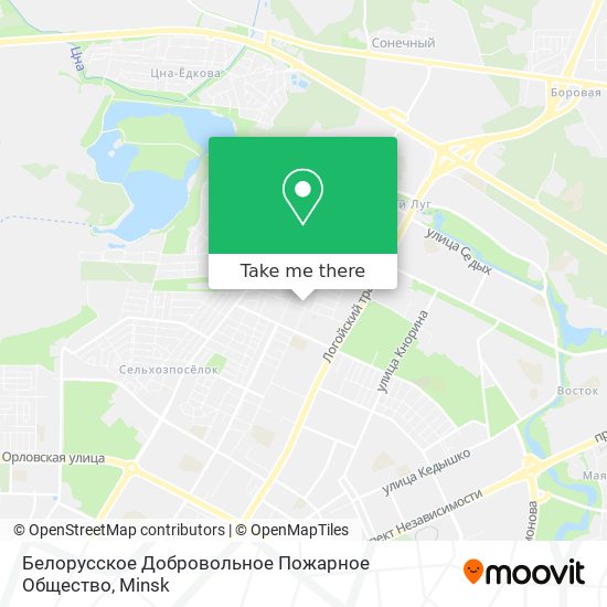 Белорусское Добровольное Пожарное Общество map