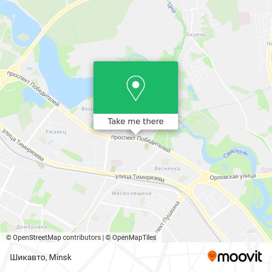 Шикавто map