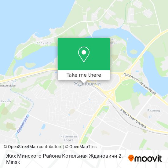 Жкх Минского Района Котельная Ждановичи 2 map