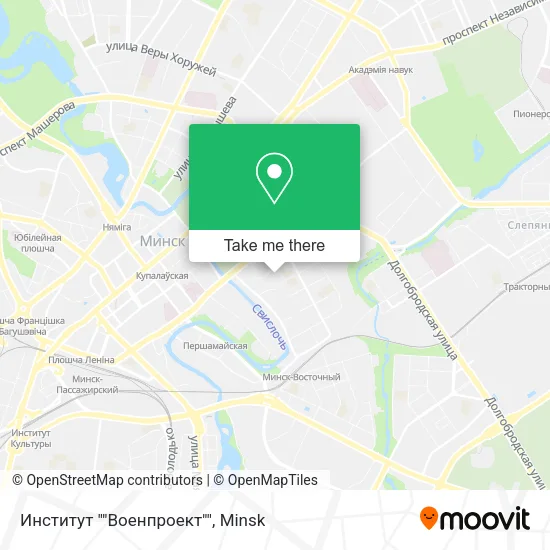 Институт ""Военпроект"" map