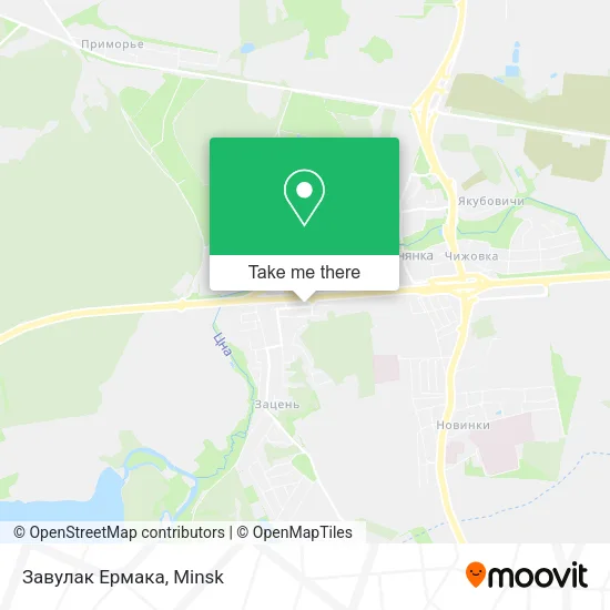 Завулак Ермака map