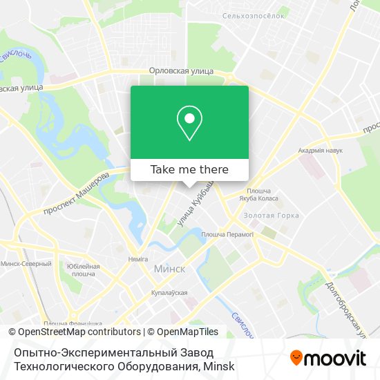 Опытно-Экспериментальный Завод Технологического Оборудования map