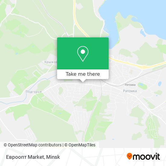 Евроопт Market map