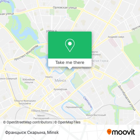 Францыск Скарына map