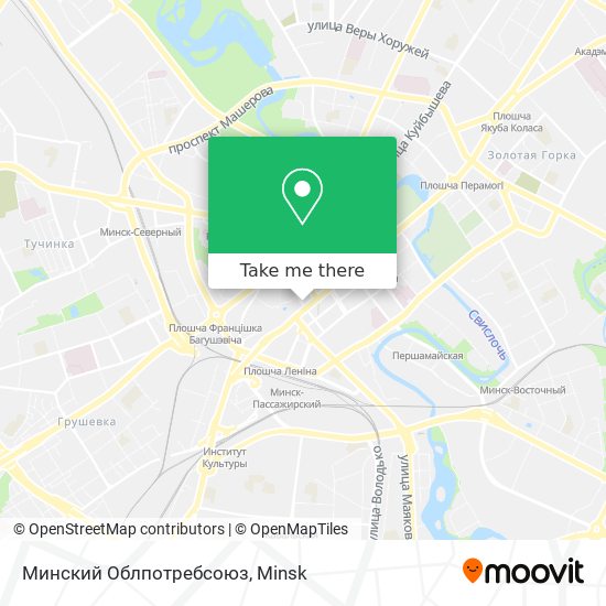 Минский Облпотребсоюз map