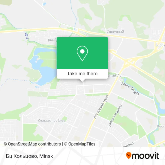 Бц Кольцово map