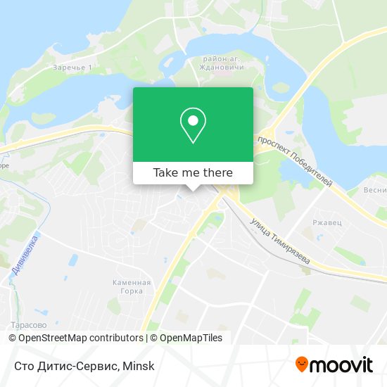 Сто Дитис-Сервис map