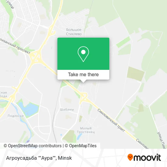 Агроусадьба ""Аура"" map