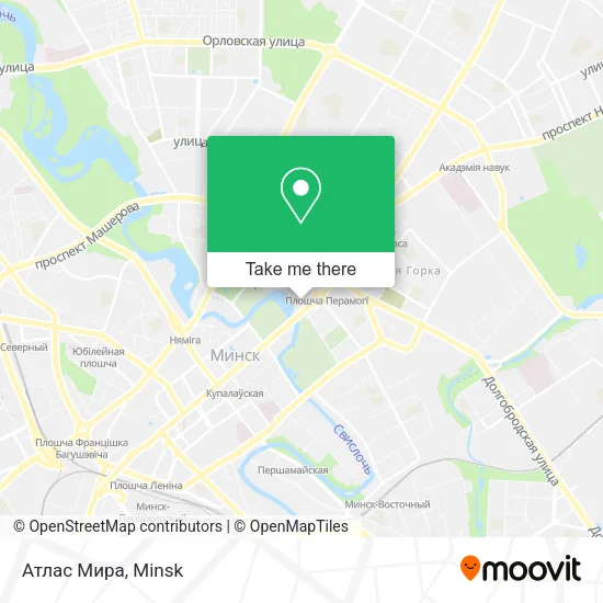 Атлас Мира map