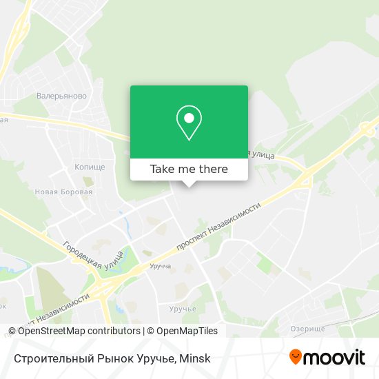 Строительный Рынок Уручье map