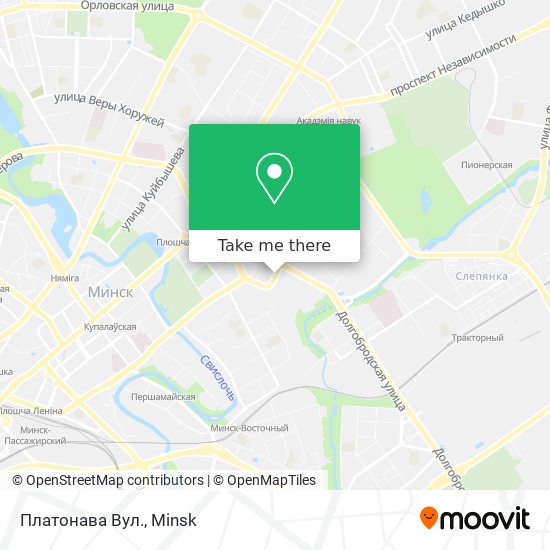 Платонава Вул. map