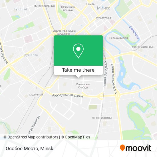 Особое Место map