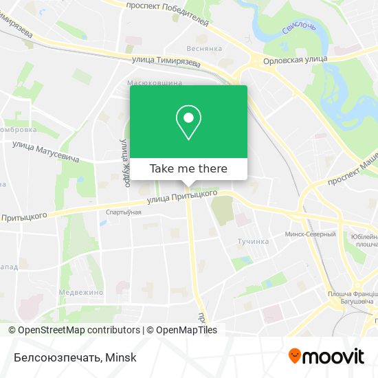 Белсоюзпечать map