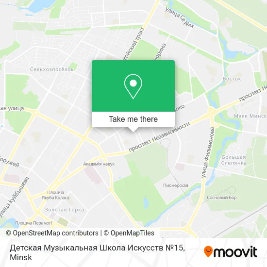 Детская Музыкальная Школа Искусств №15 map