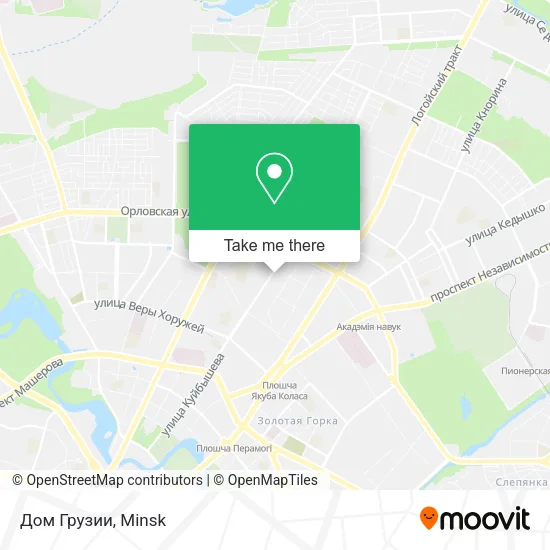 Дом Грузии map