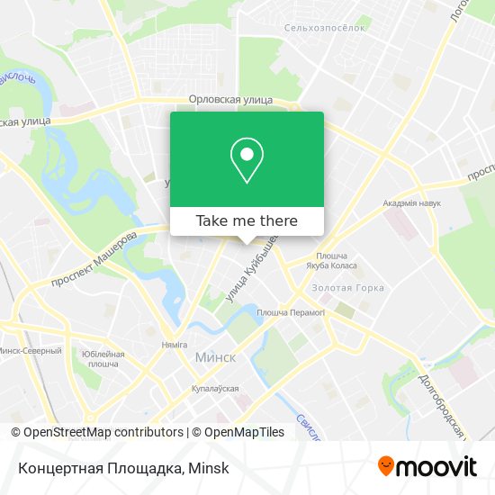 Концертная Площадка map