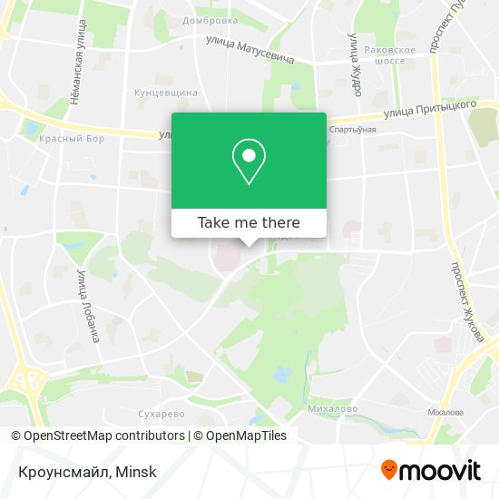 Кроунсмайл map