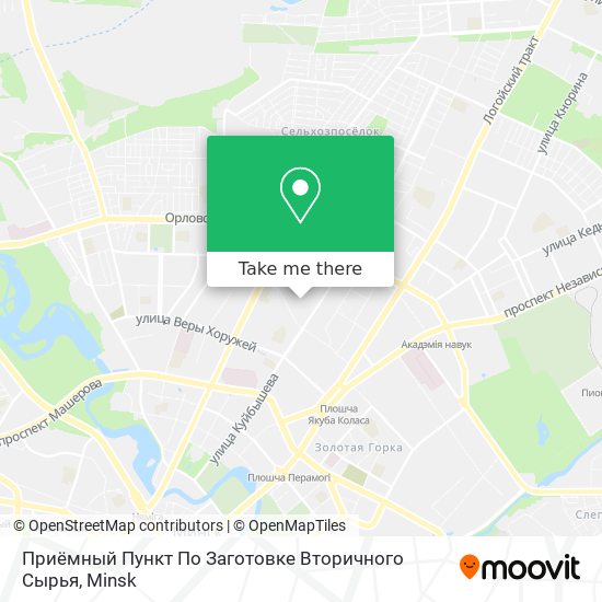 Приёмный Пункт По Заготовке Вторичного Сырья map