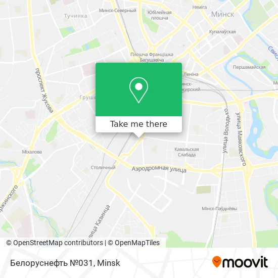 Белоруснефть №031 map