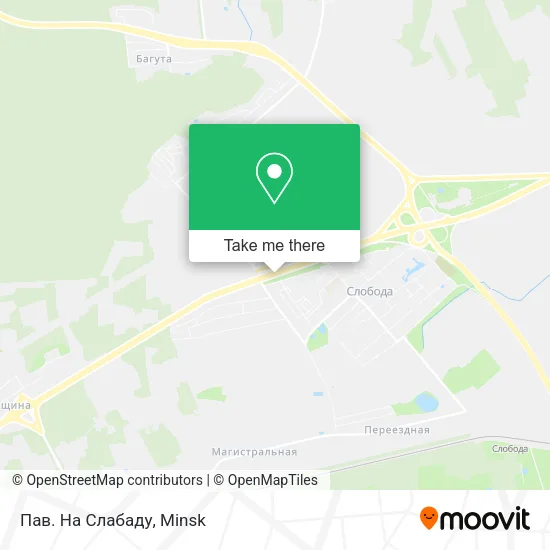 Пав. На Слабаду map