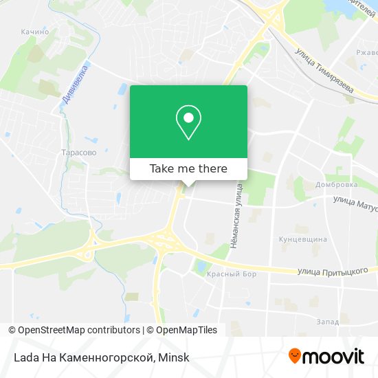 Lada На Каменногорской map
