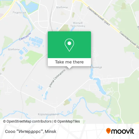 Сооо ""Интердорс"" map