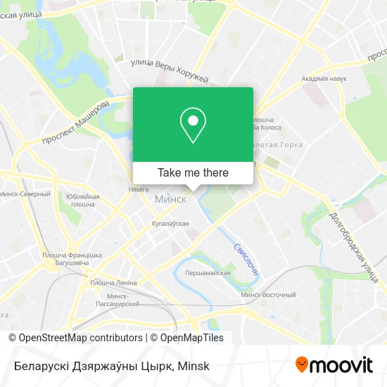 Беларускі Дзяржаўны Цырк map