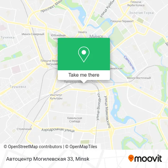Автоцентр Могилевская 33 map