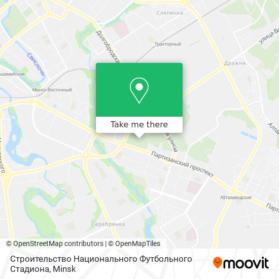 Строительство Национального Футбольного Стадиона map