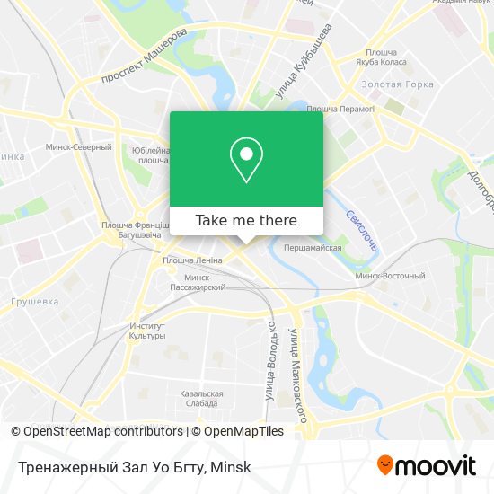 Тренажерный Зал Уо Бгту map