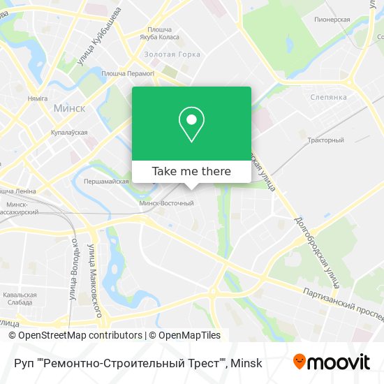 Руп ""Ремонтно-Строительный Трест"" map