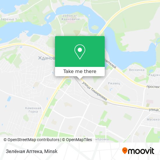 Зелёная Аптека map