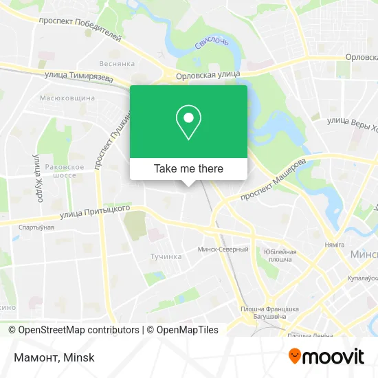 Мамонт map