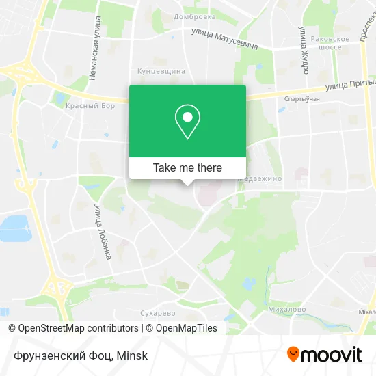 Фрунзенский Фоц map