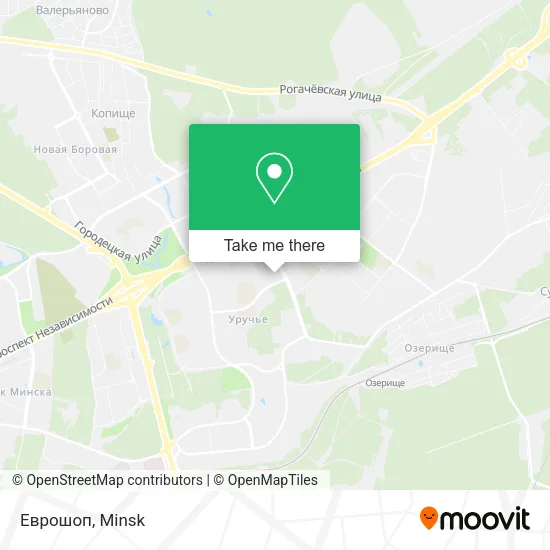 Еврошоп map