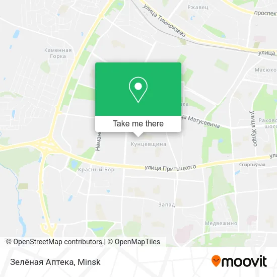 Зелёная Аптека map