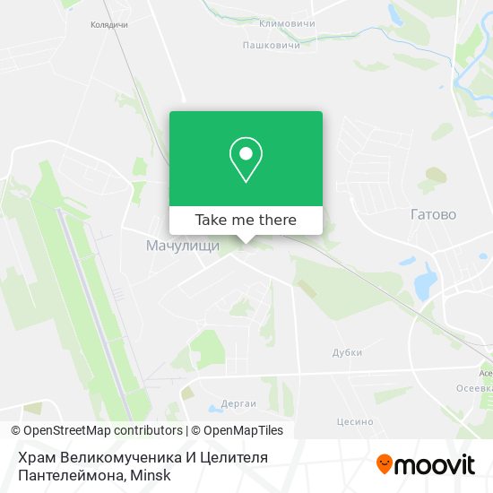 Храм Великомученика И Целителя Пантелеймона map