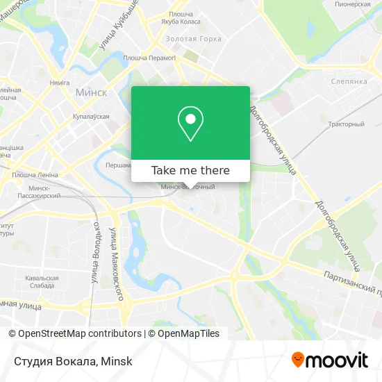 Студия Вокала map