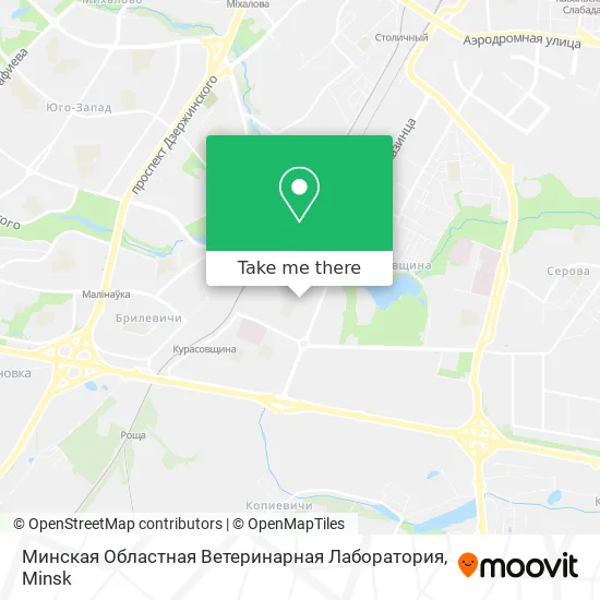 Минская Областная Ветеринарная Лаборатория map