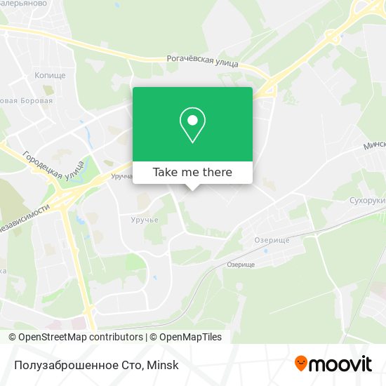 Полузаброшенное Сто map