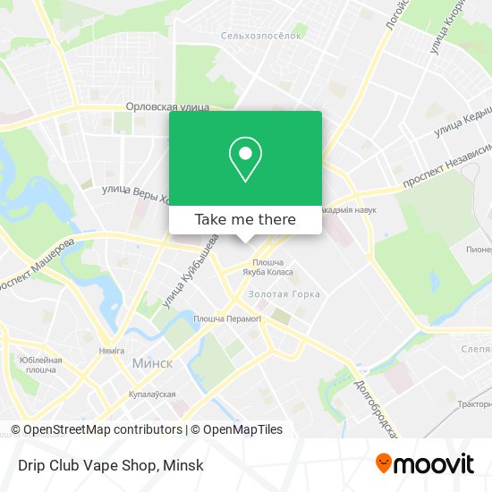 Drip Club Vape Shop map