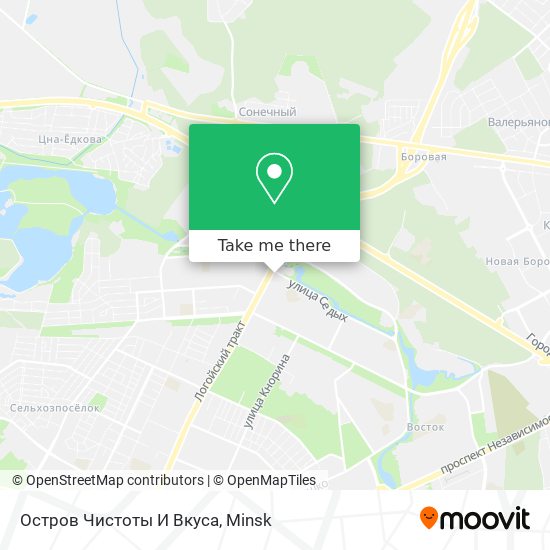 Остров Чистоты И Вкуса map