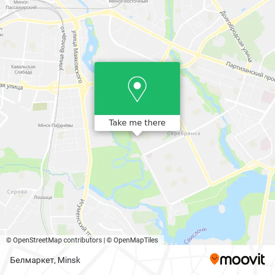 Белмаркет map