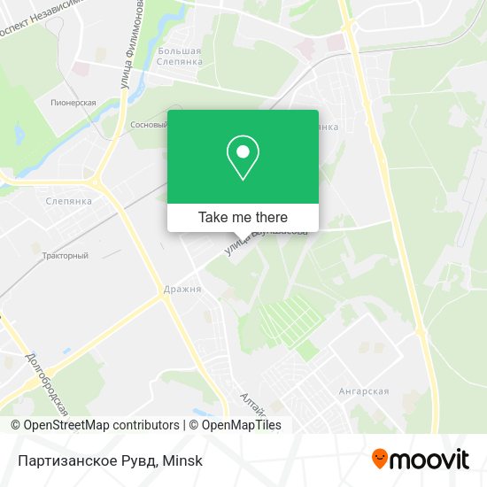 Партизанское Рувд map