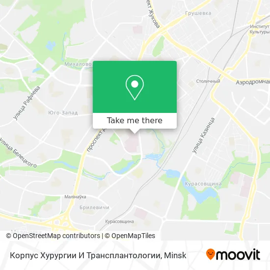 Корпус Хурургии И Трансплантологии map