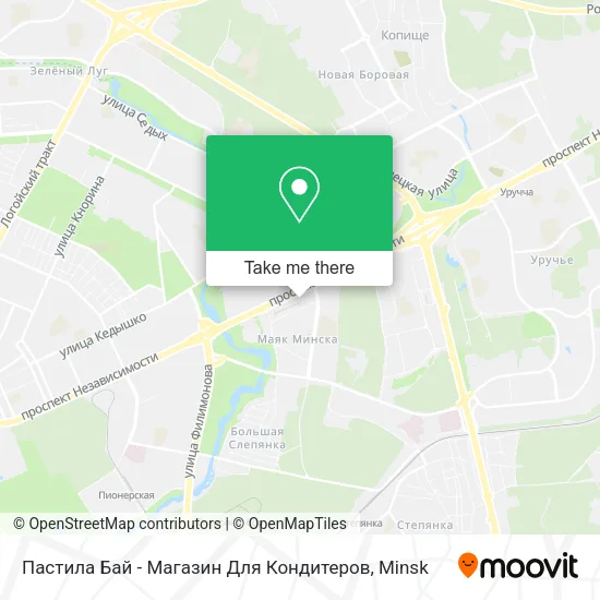 Пастила Бай - Магазин Для Кондитеров map