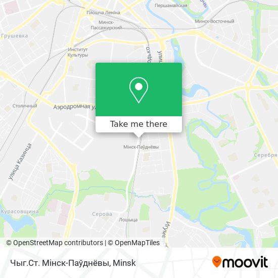 Чыг.Ст. Мінск-Паўднёвы map